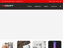 Tablet Screenshot of miicraft.com